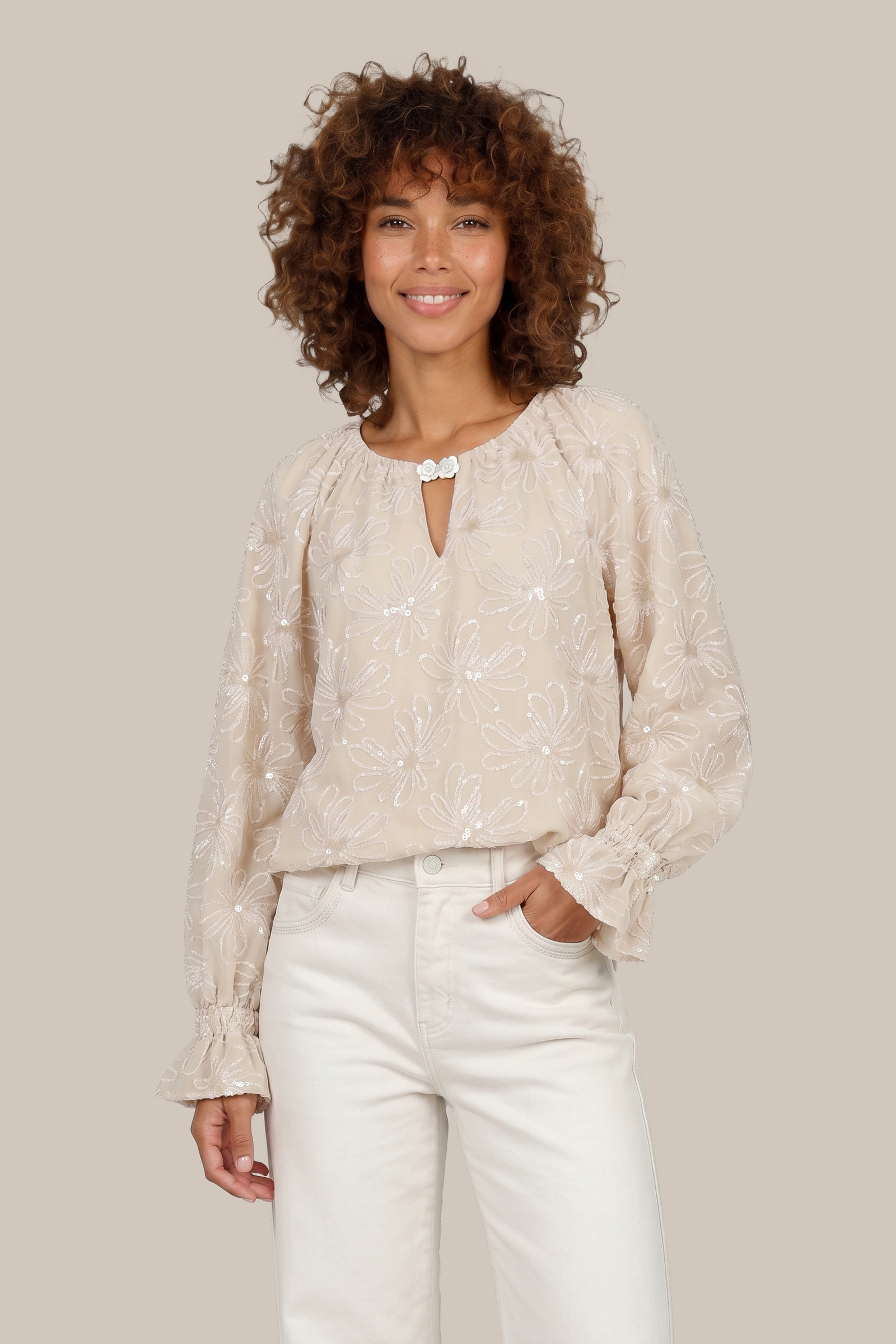 Blouse frida sand GMAXX