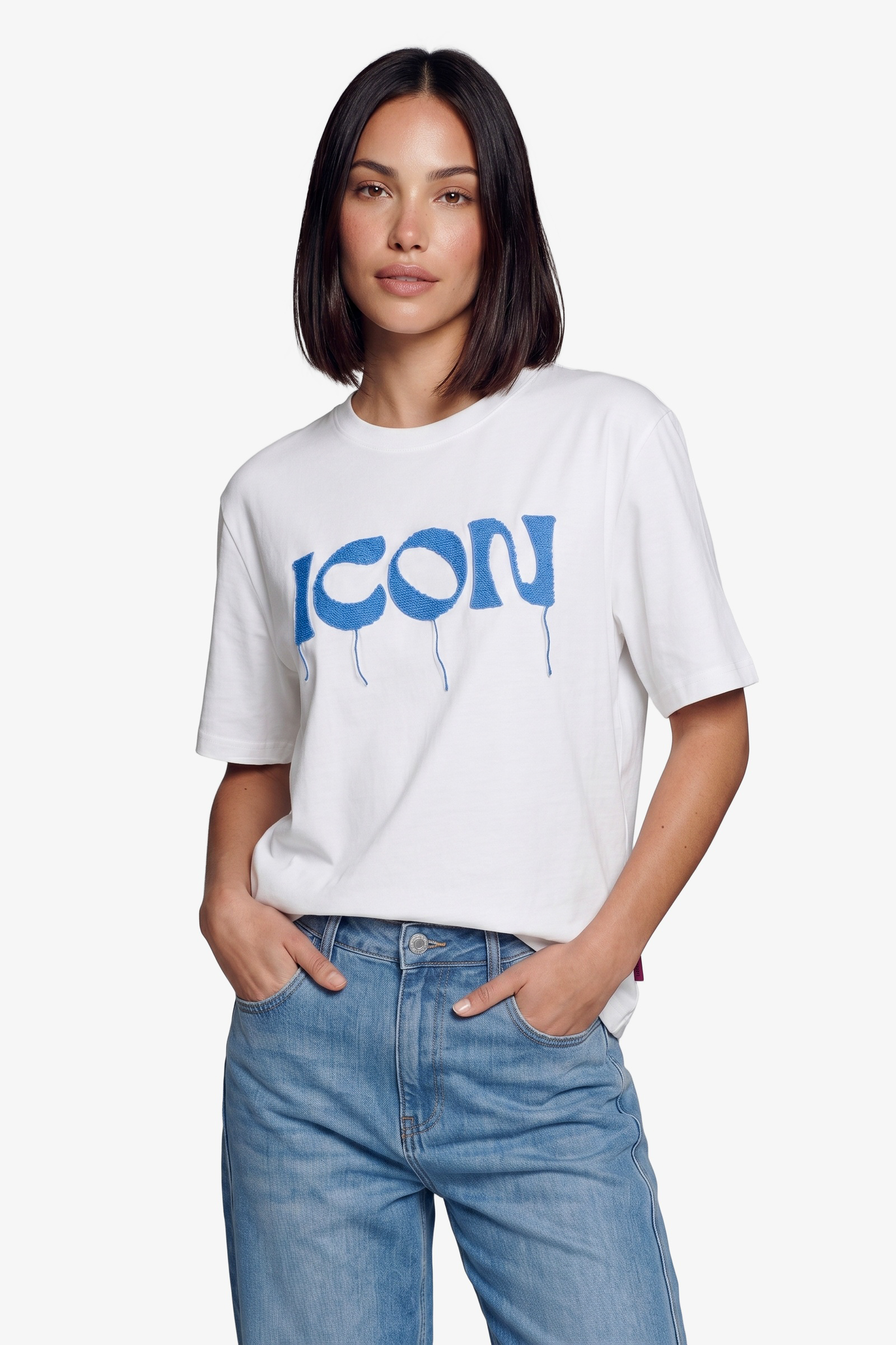 T-shirt bibi offwhite FLURESK