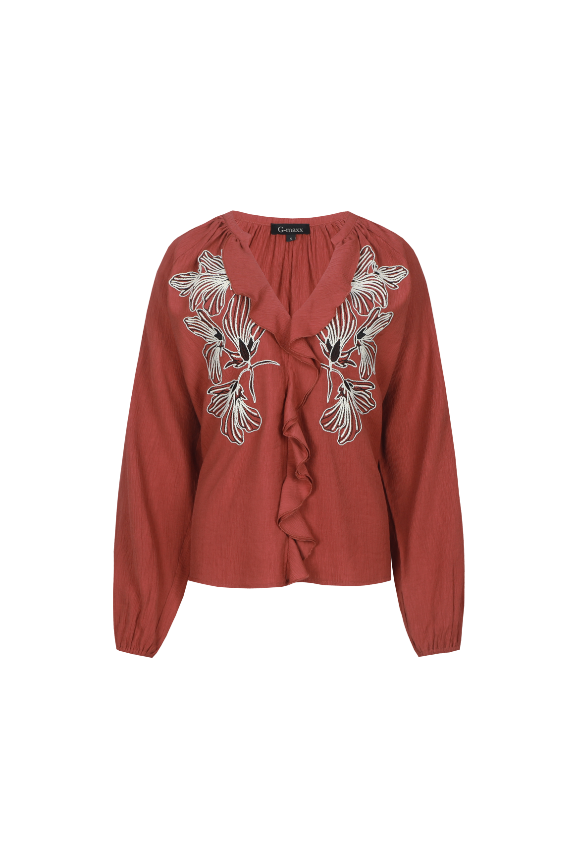 Blouse Sorca burnt henna GMAXX