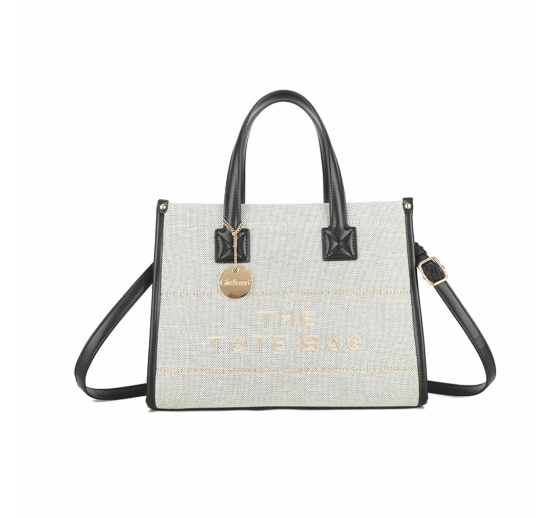 The tote bag zwart
