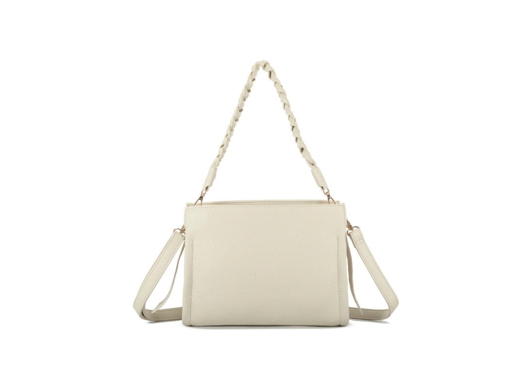 Tas vlecht beige