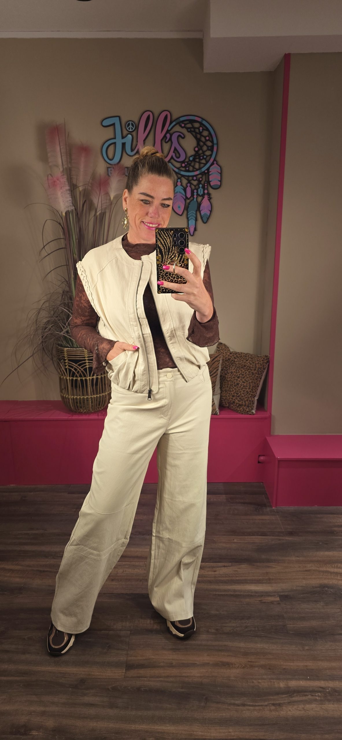 Gilet Fauve Wood Ash FLURESK