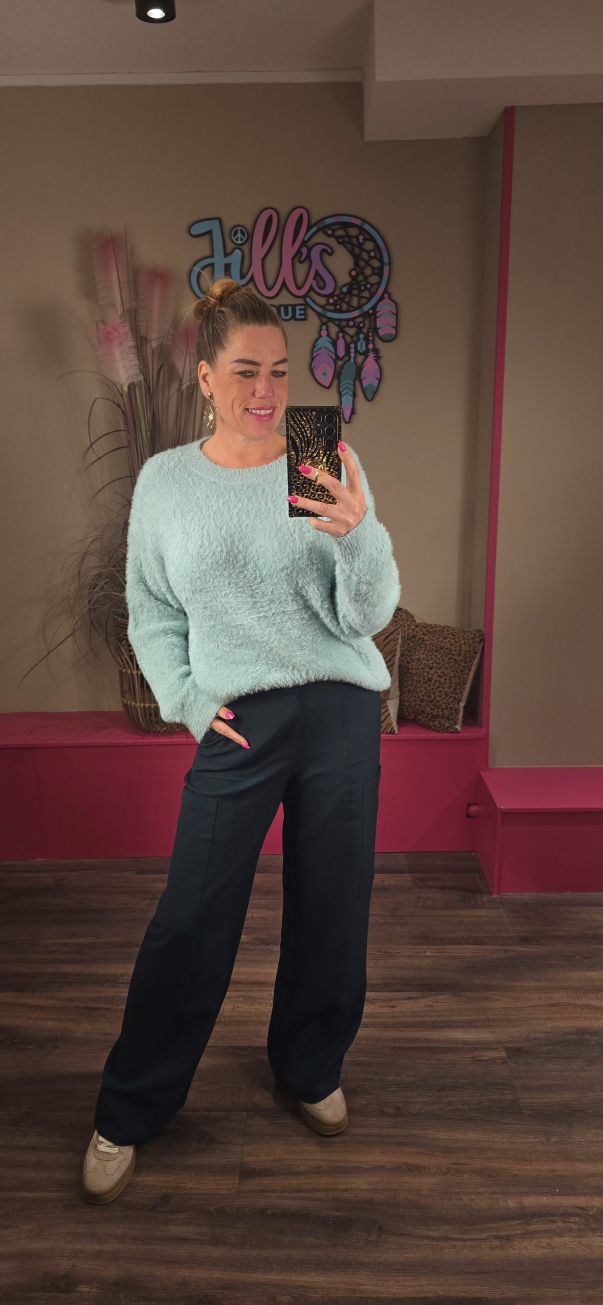 Trui Islene Knit Blue Smurf FLURESK
