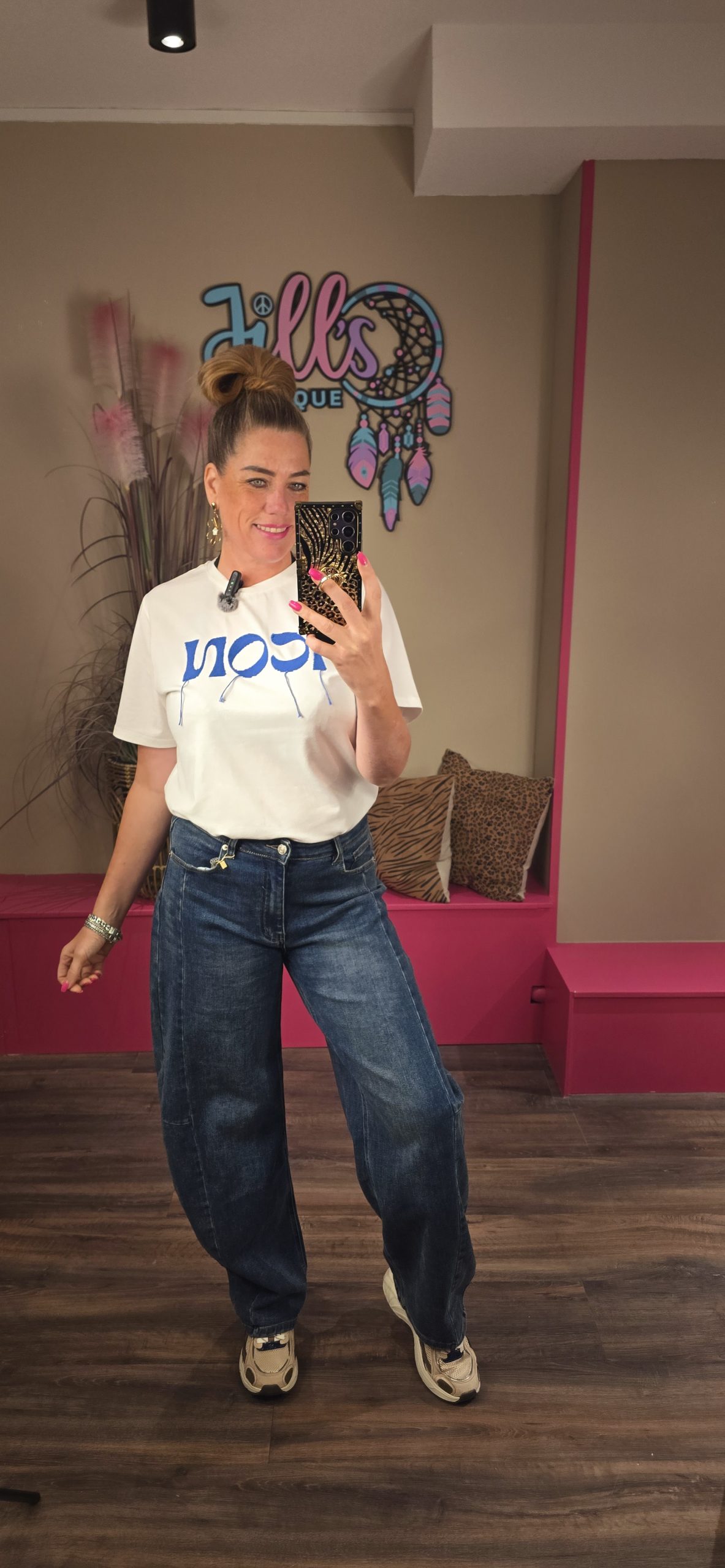 T-shirt bibi offwhite FLURESK