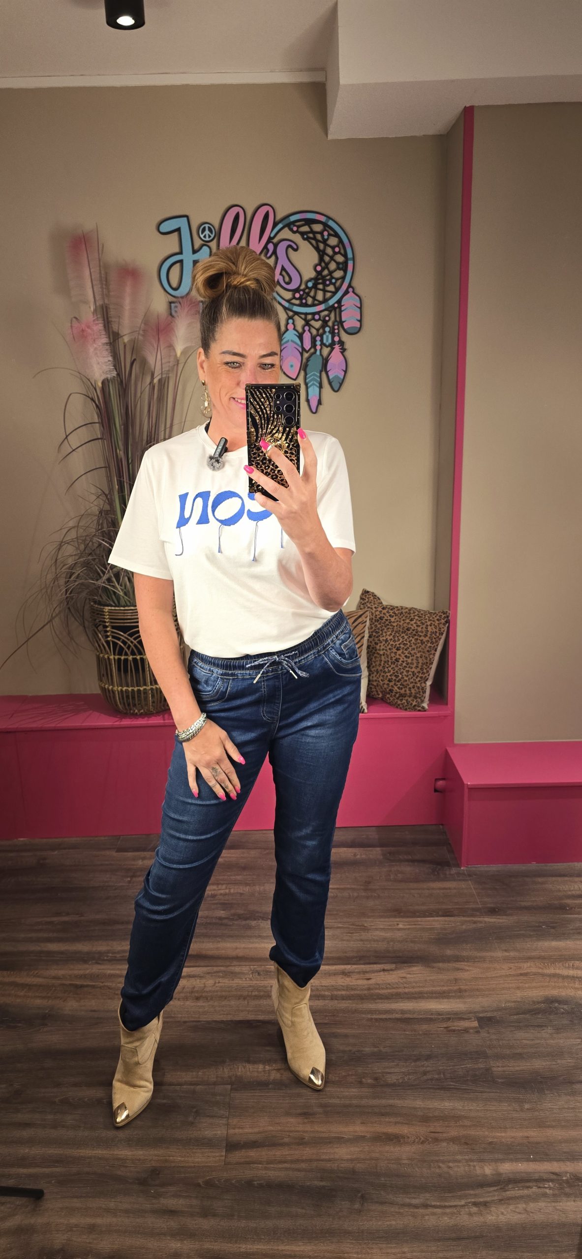 Jog jeans dark denim KAROSTAR