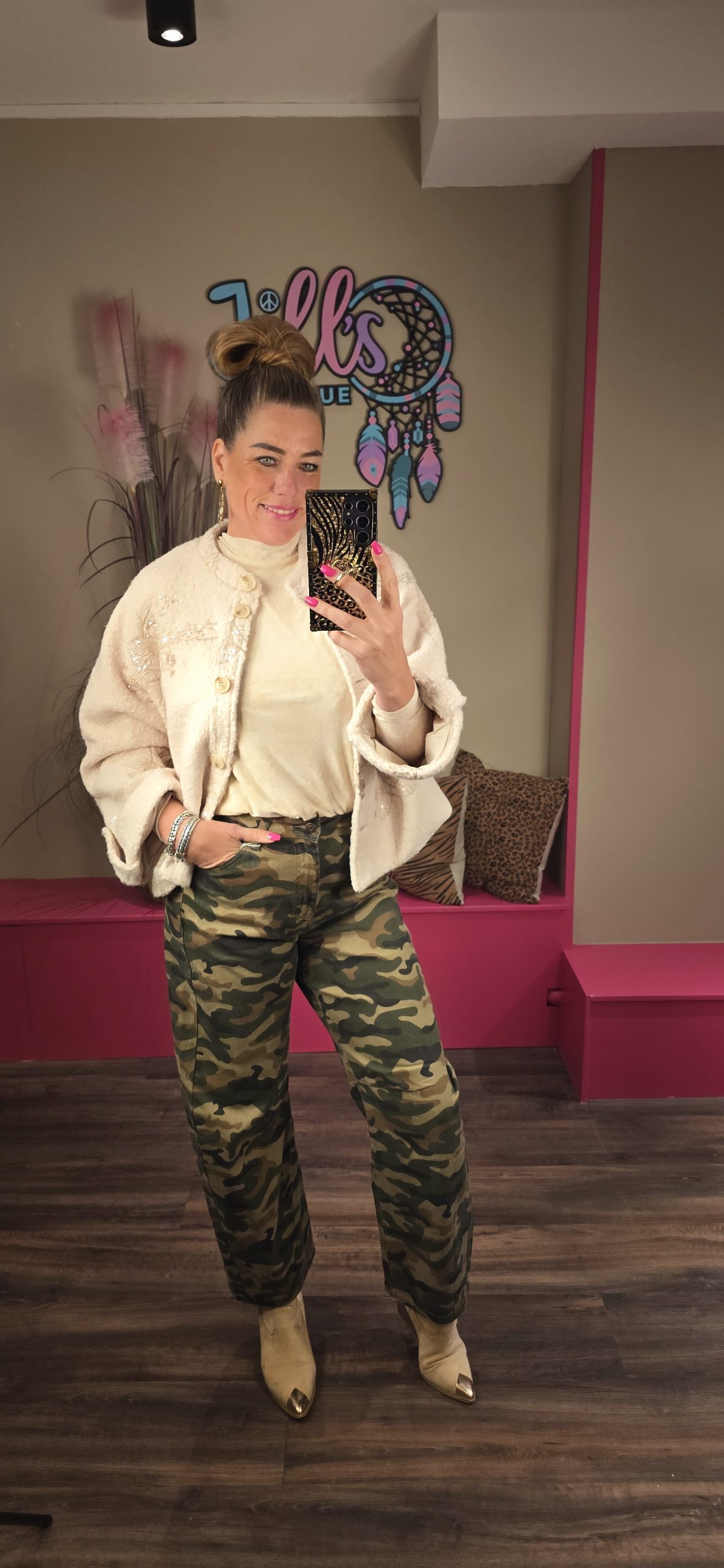 Broek balloon camouflage