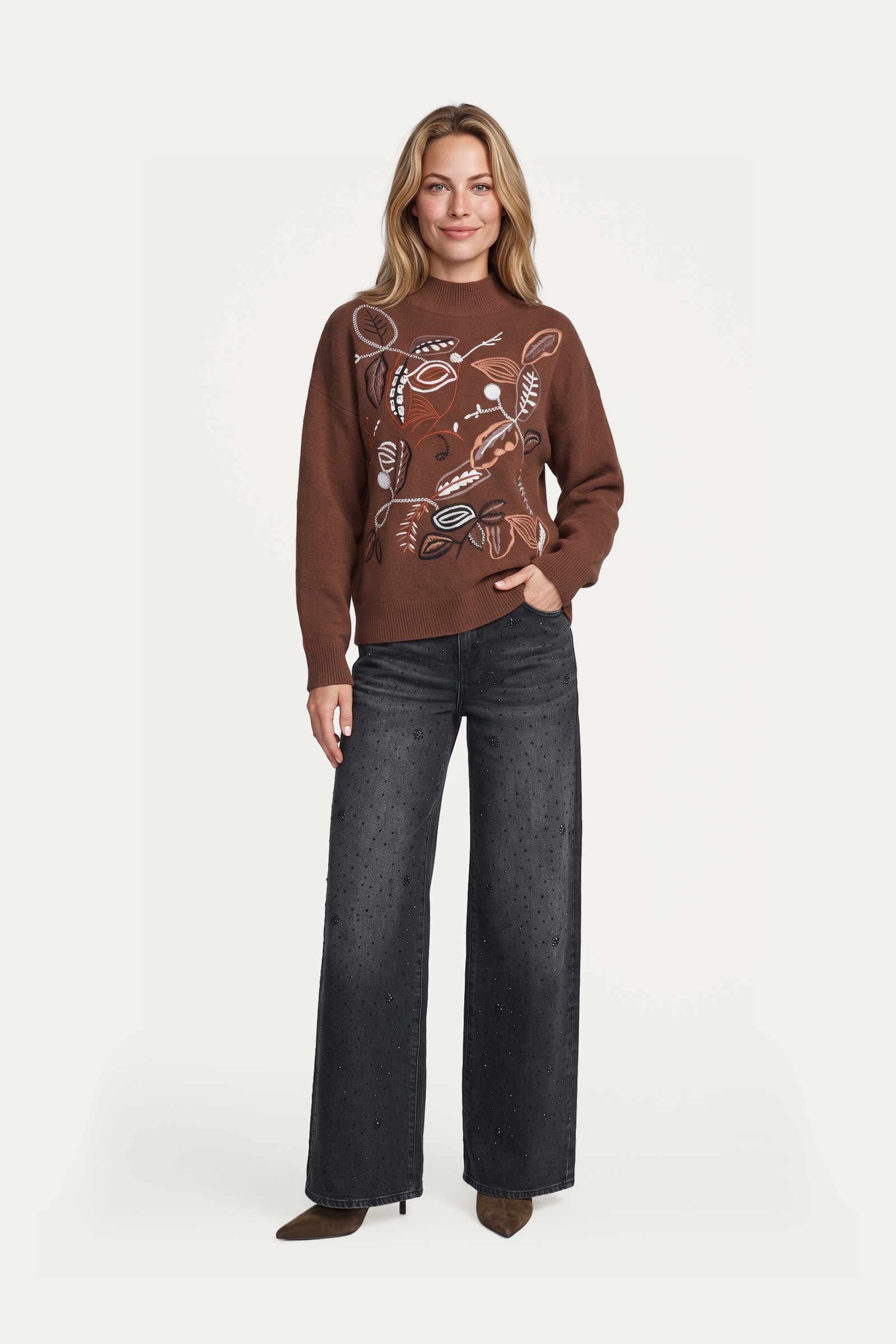 Broek Quinnley denim mid grey GMAXX