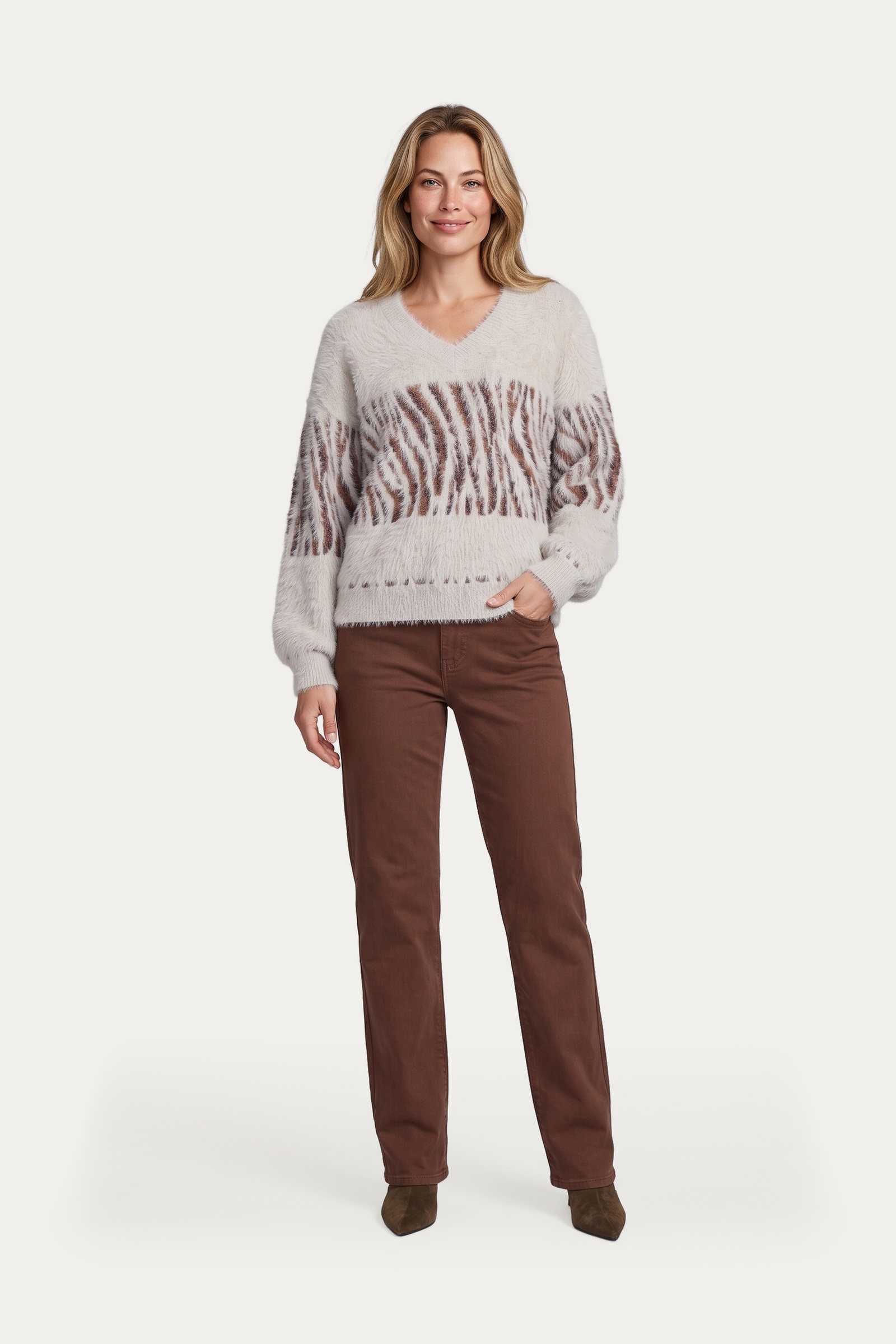 Broek vivia cappuccino GMAXX