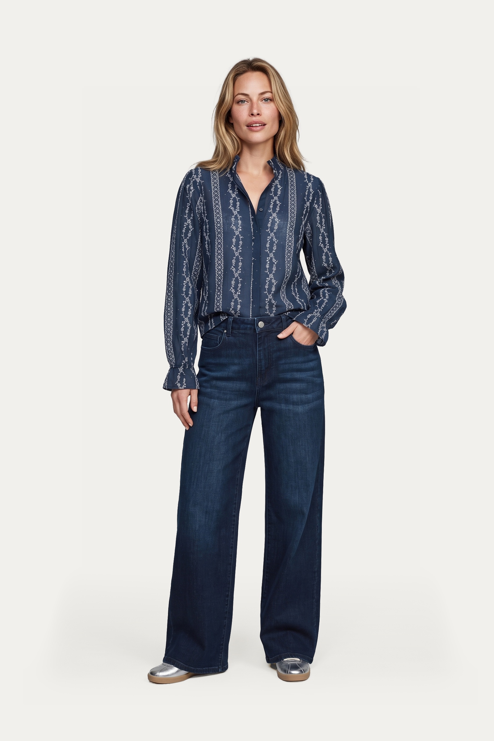 Blouse vada arctic blue GMAXX