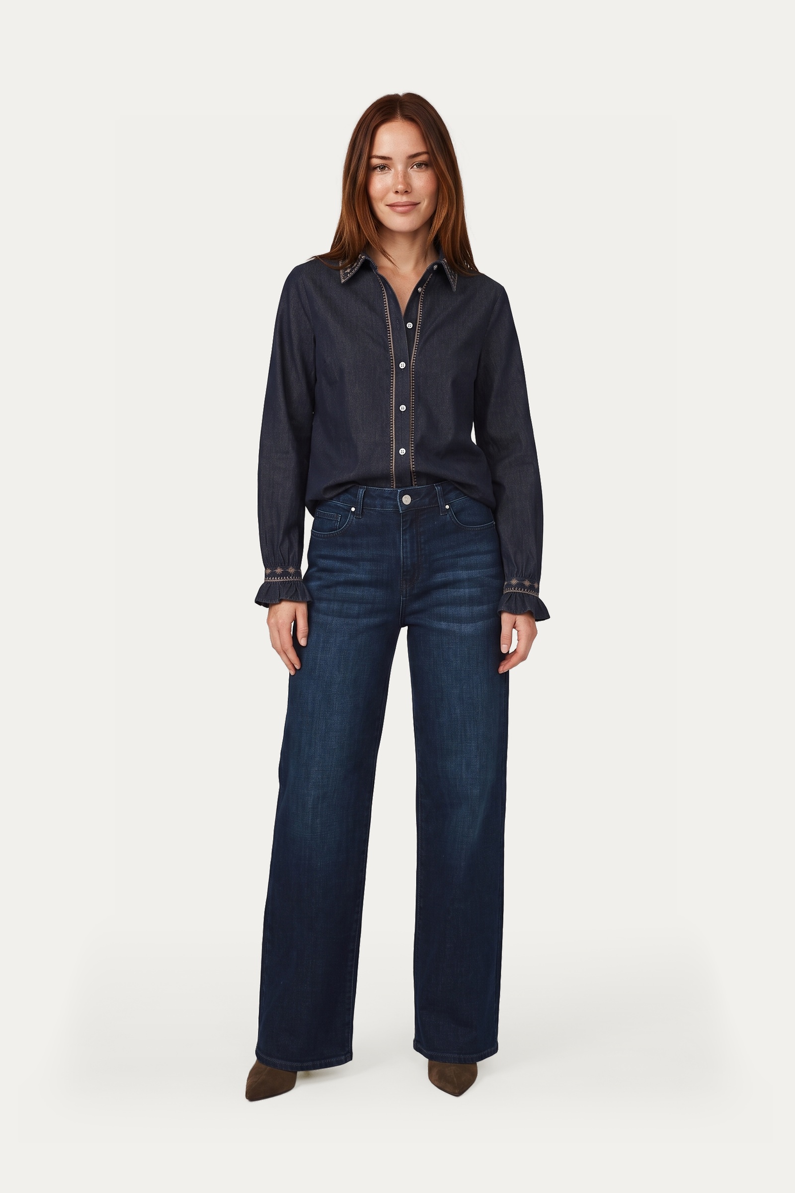 Blouse Minerva denim dark blue GMAXX
