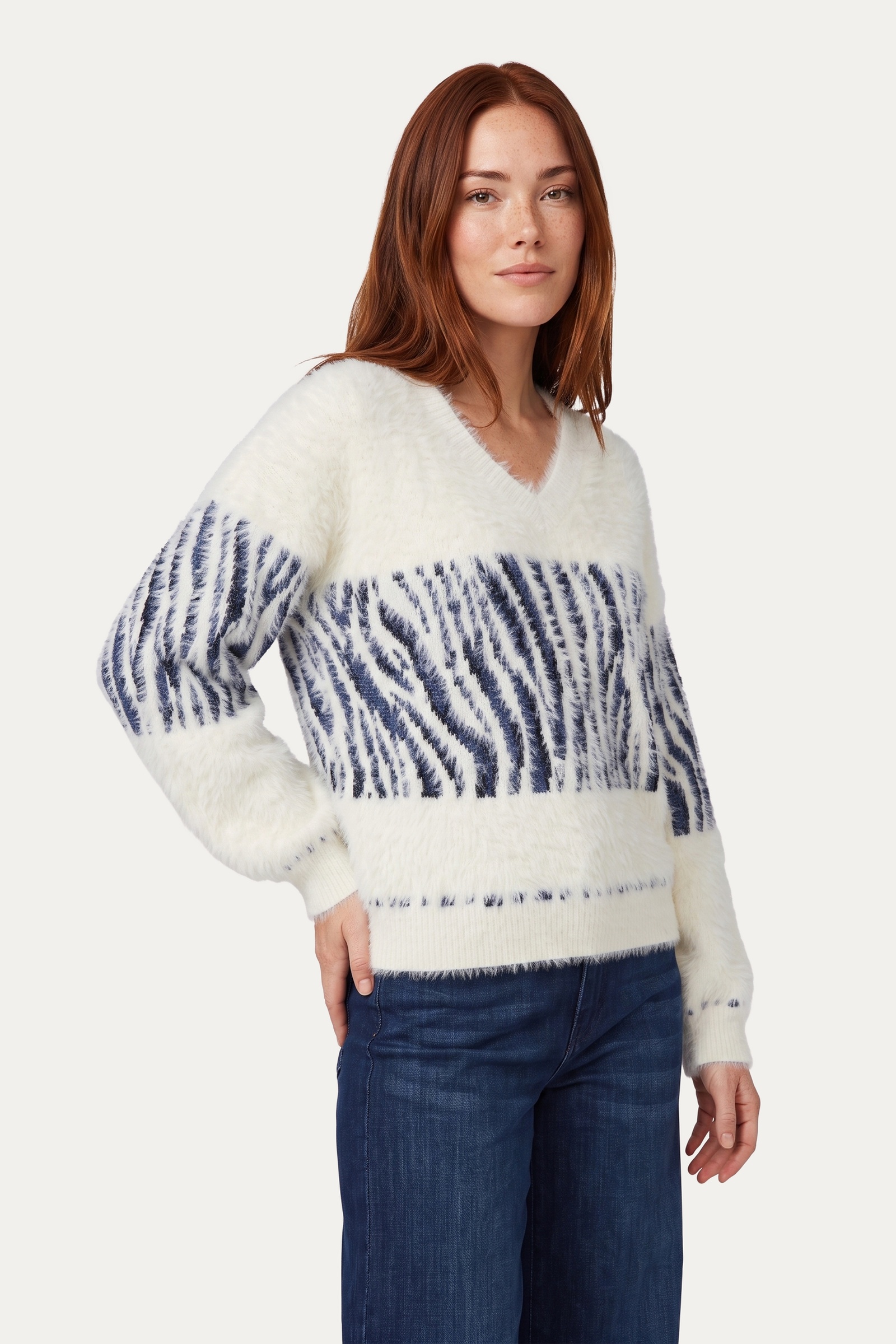 Trui Isabau wool white GMAXX
