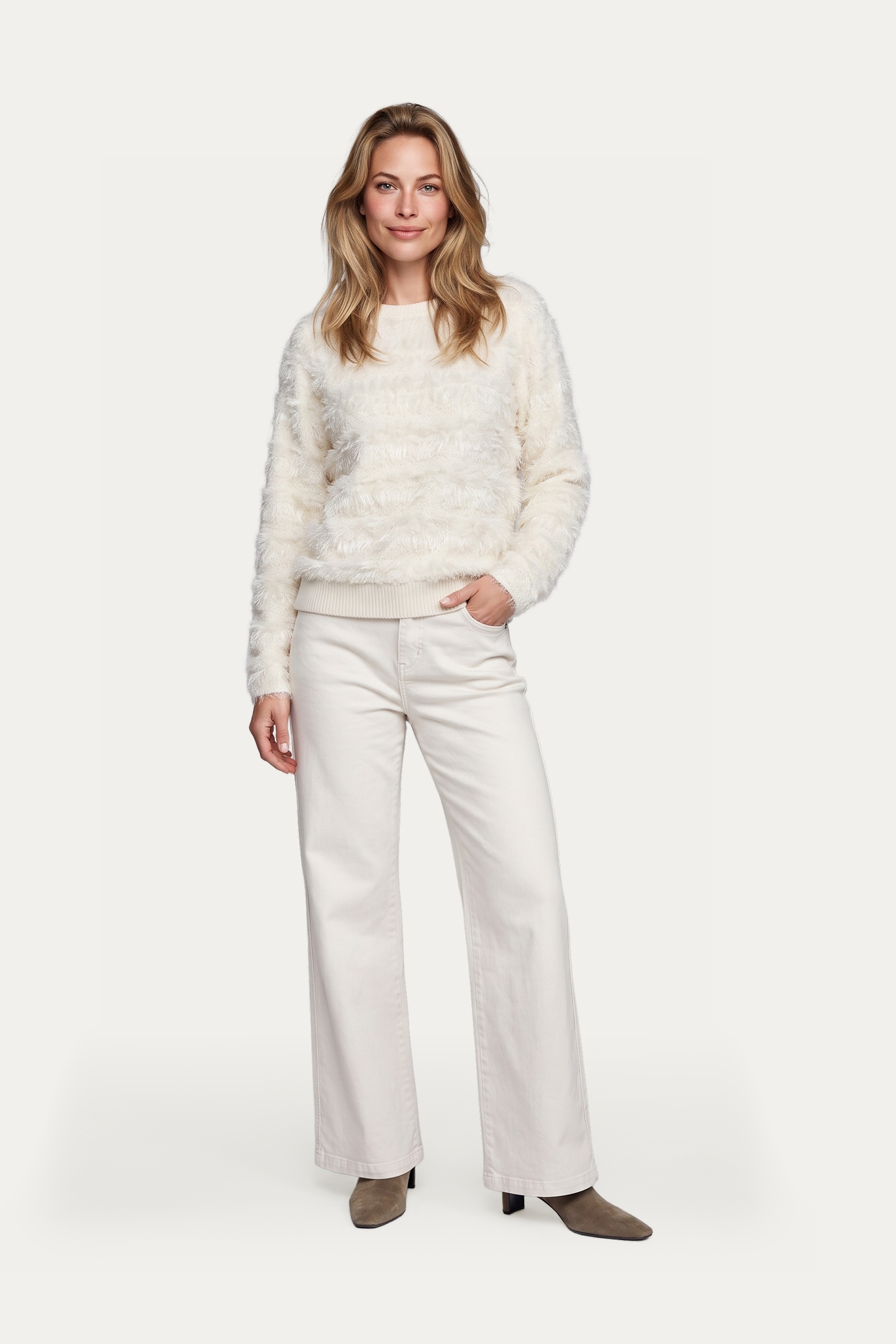 Top Amabel Wool White G-MAXX