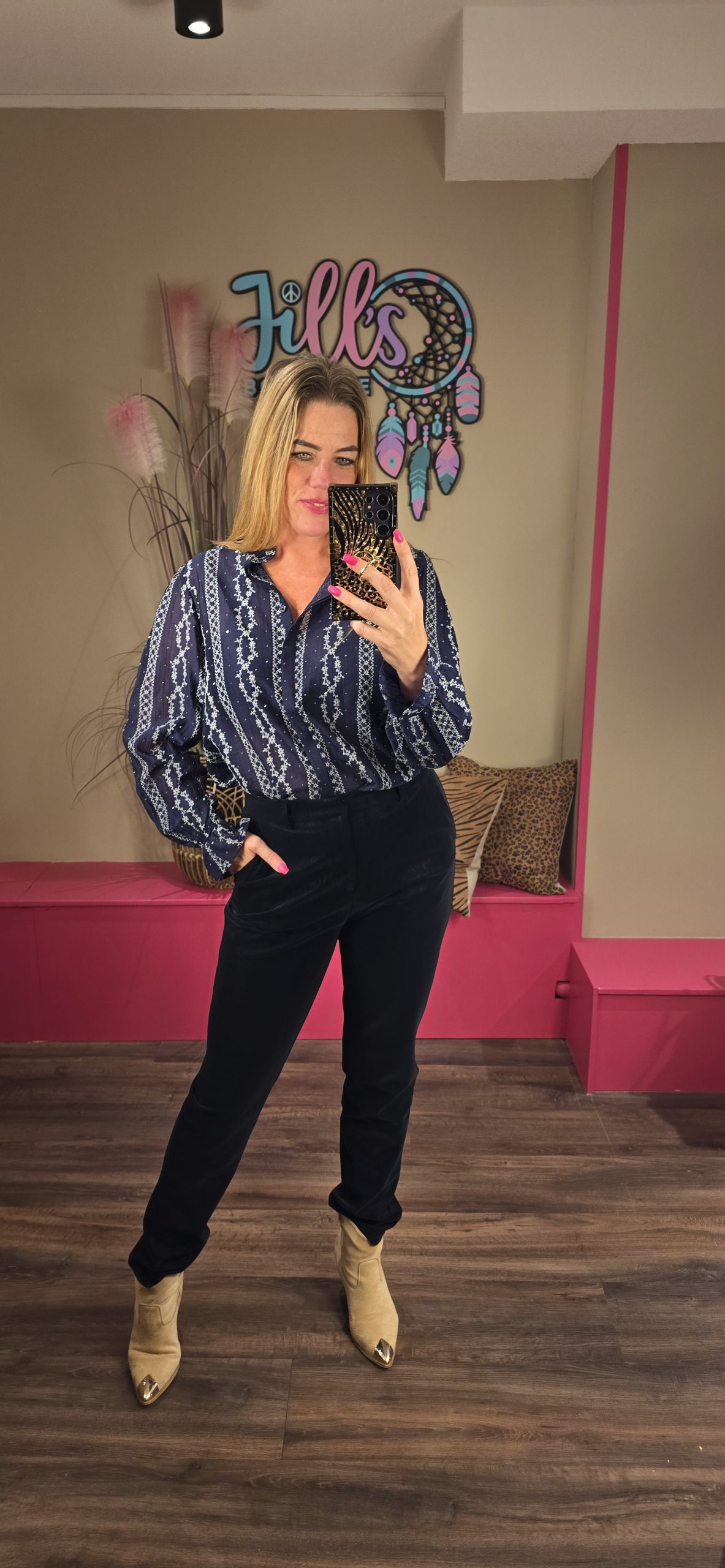 Blouse vada arctic blue GMAXX