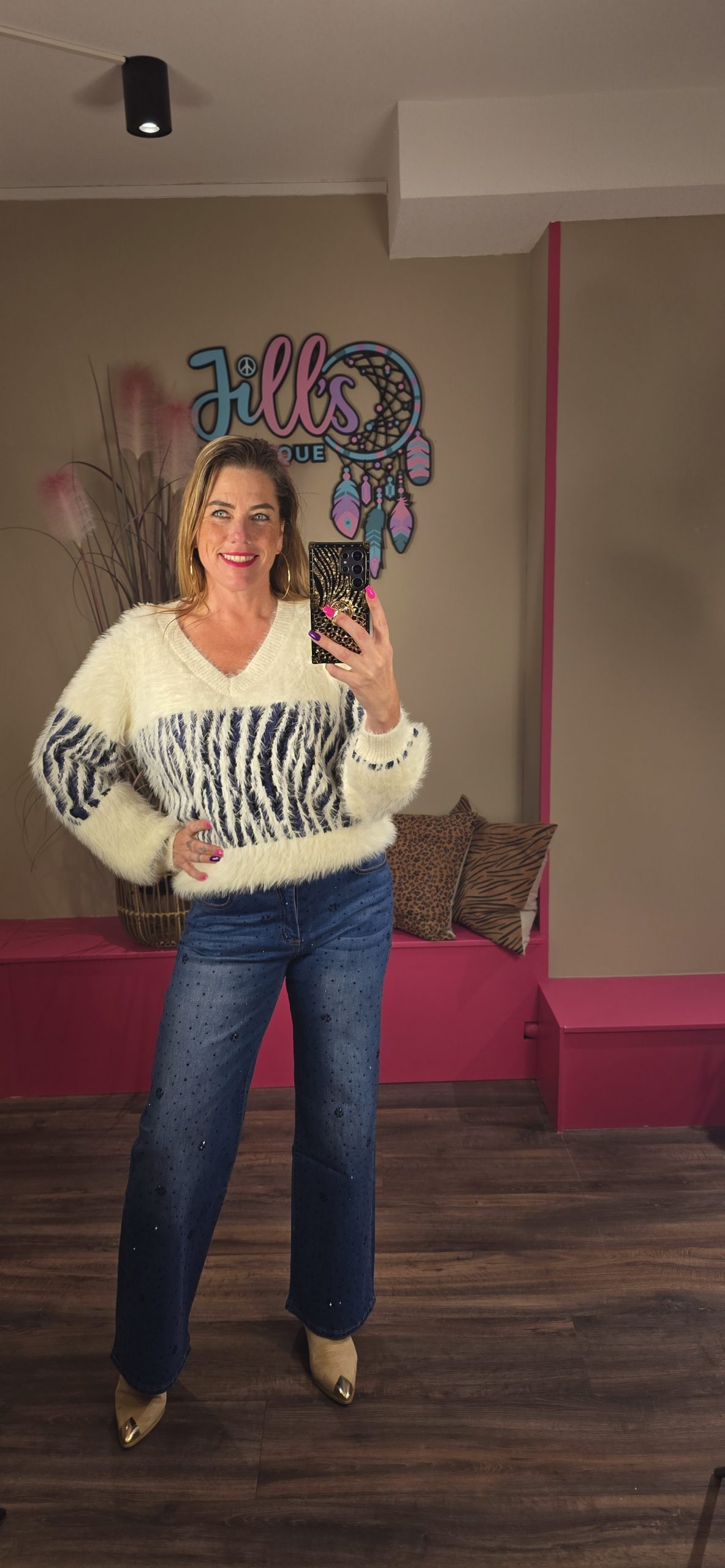 Trui Isabau wool white GMAXX