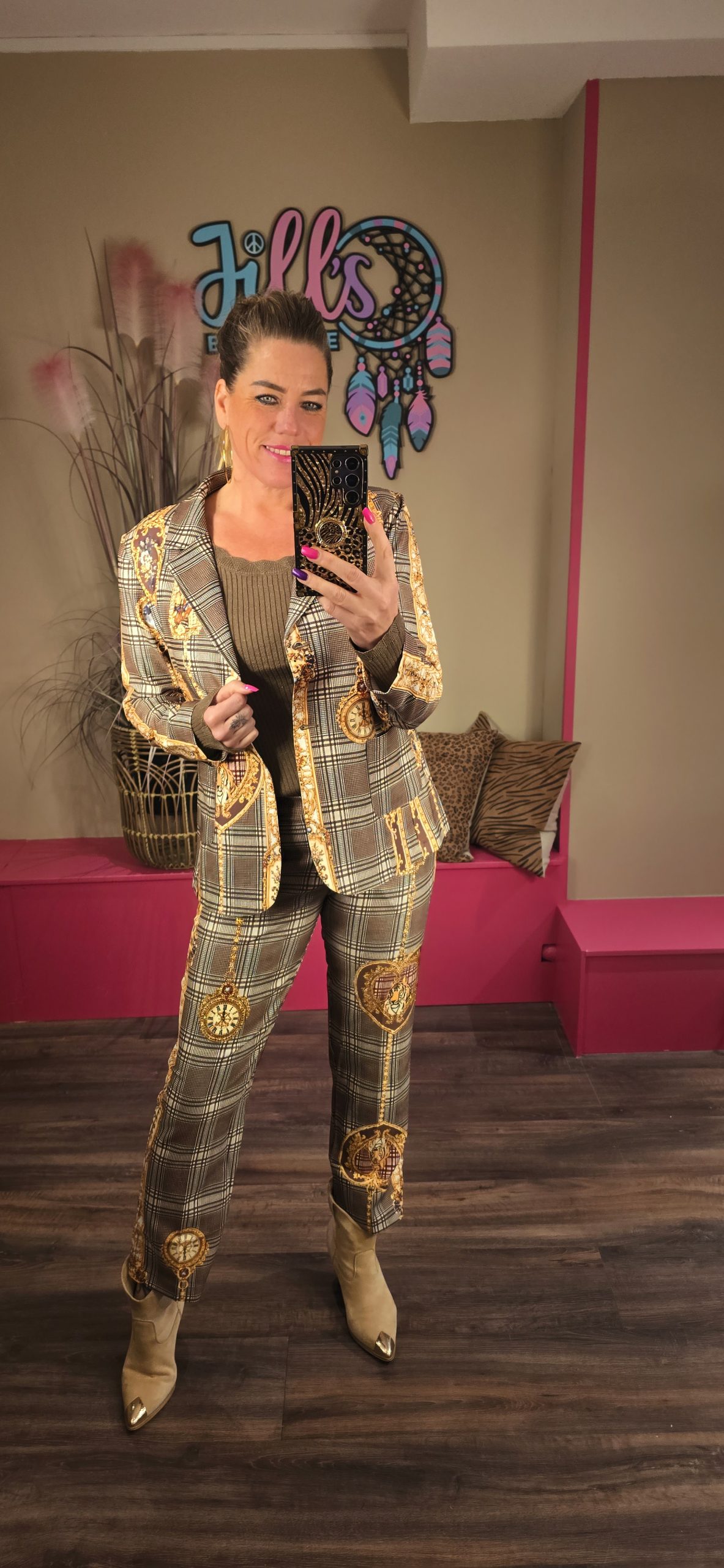 Blazer ruit 2 MISSY
