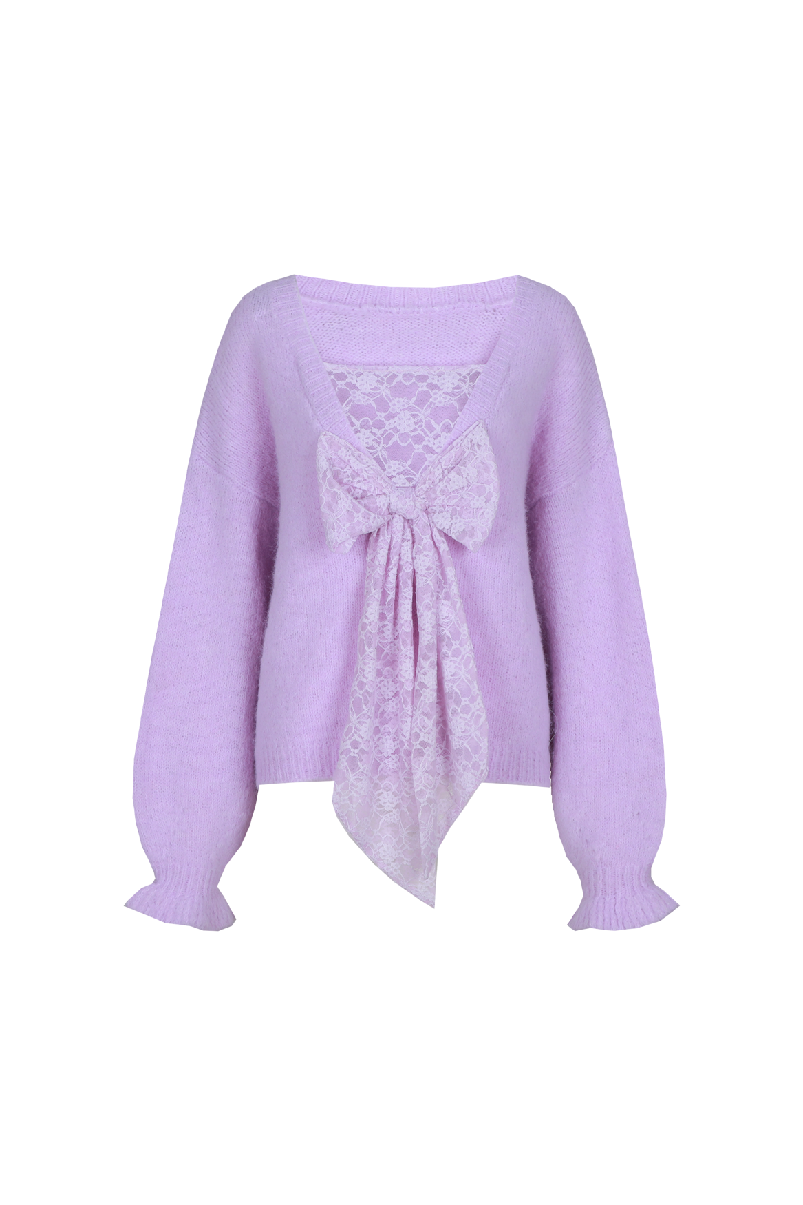 Trui Caia purple rose FLURESK