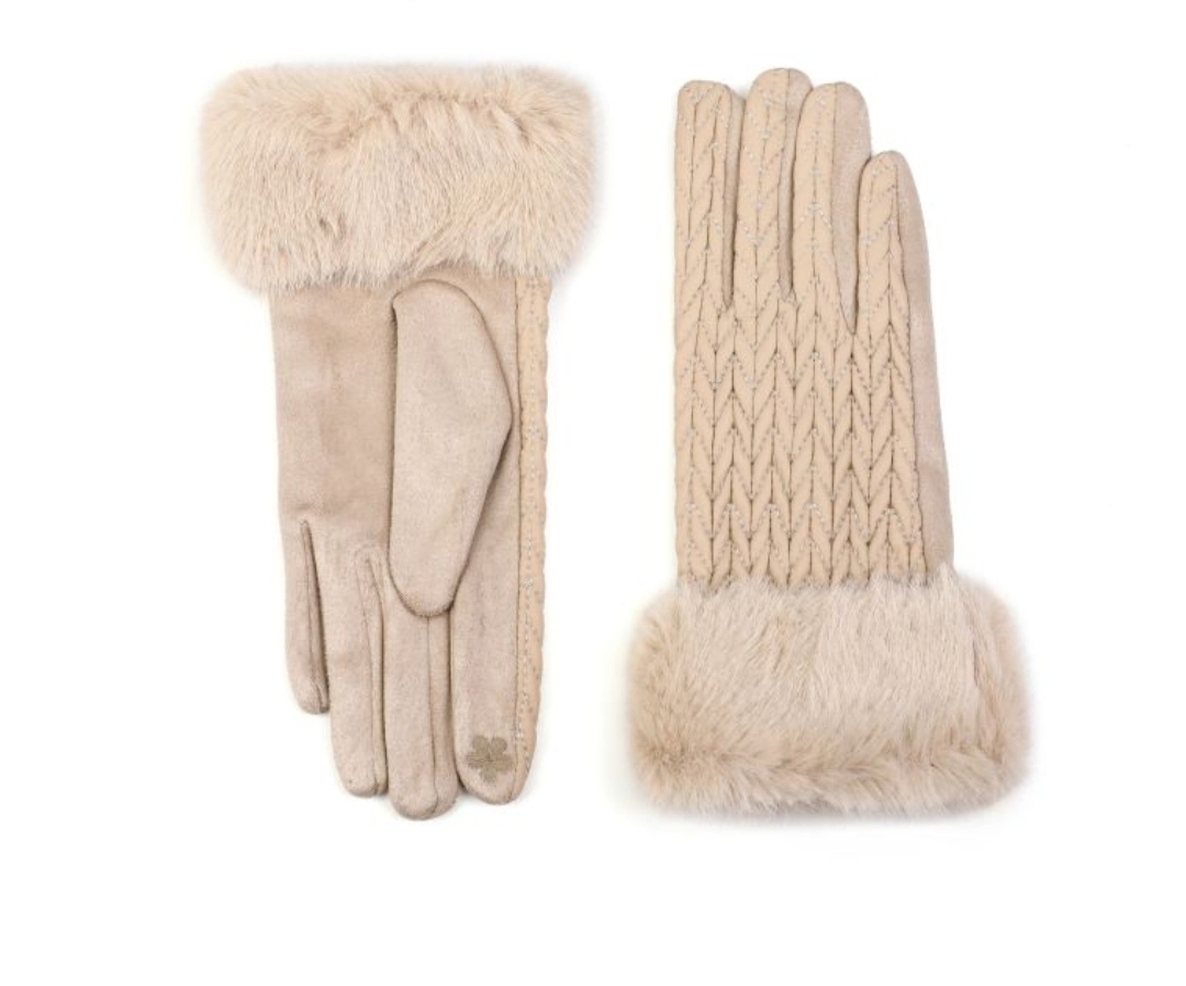 Handschoenen beige