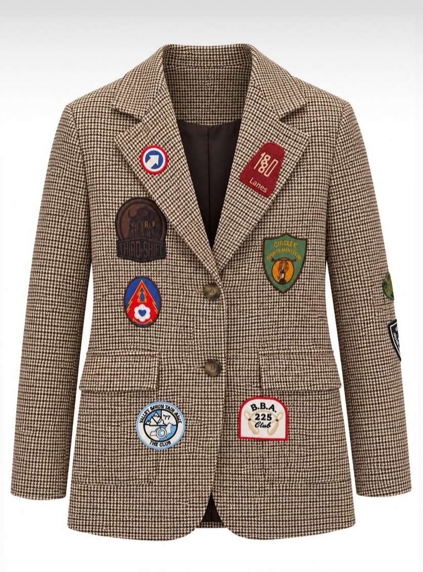 Blazer patch RHYME & HYPE